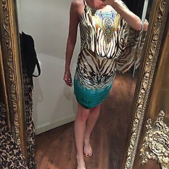 Camilla 🦓 Savannah Drape Dress - Picture 4 of 4